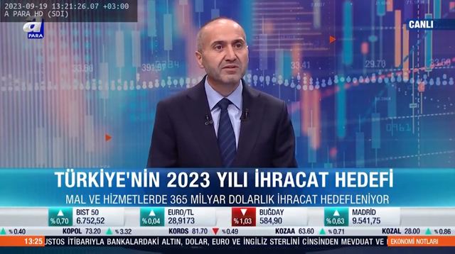 Veli Arslan A Para’da Türkiye’nin 2023 ihracat hedeflerini değerlendirdi